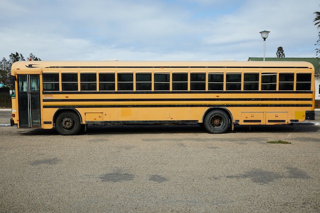 A giant school bus